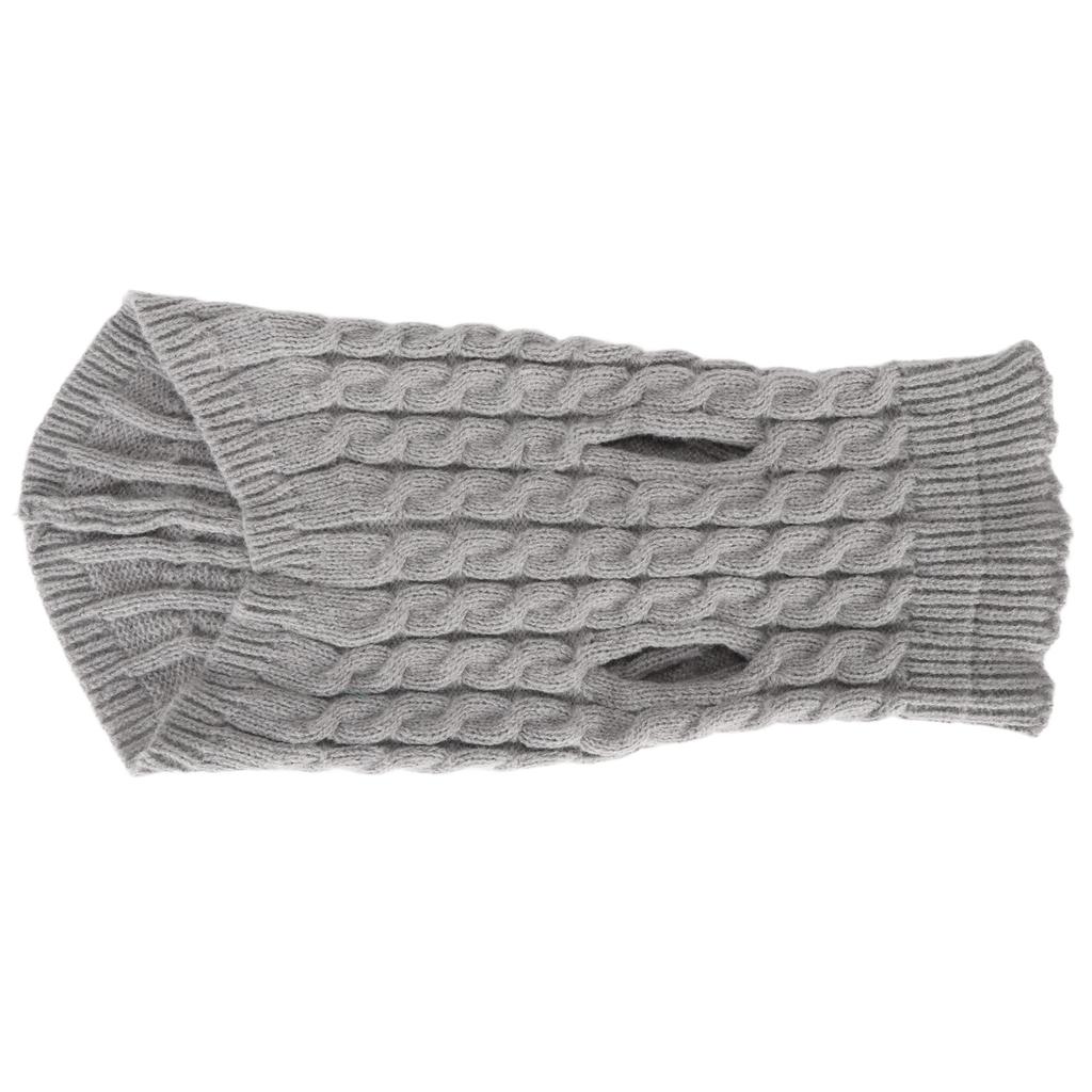 Dog Sweater Wool Soft Comfortable High Neck Pure Color Dog Knitted Pullover Warm Clothes for Small and Medium Dogs Cats