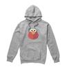 Sesame Street Unisex Adult Elmo Smile Heather Hoodie