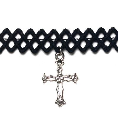 Glammuse [Choker Series] Cross X String