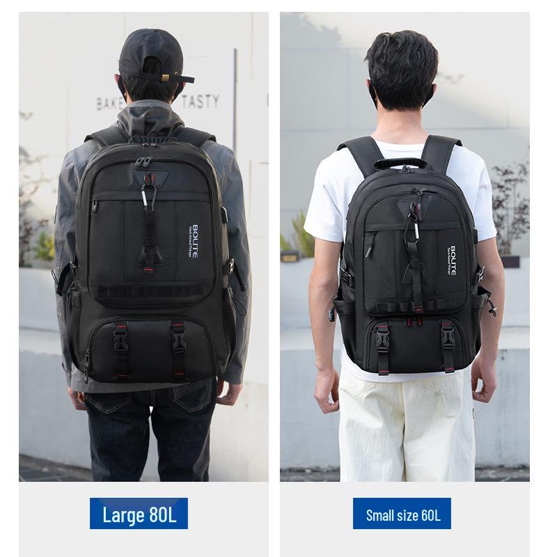 Sac à dos de voyage multifonctionnel pour homme, grande capacité pour les activités de plein air et de sport