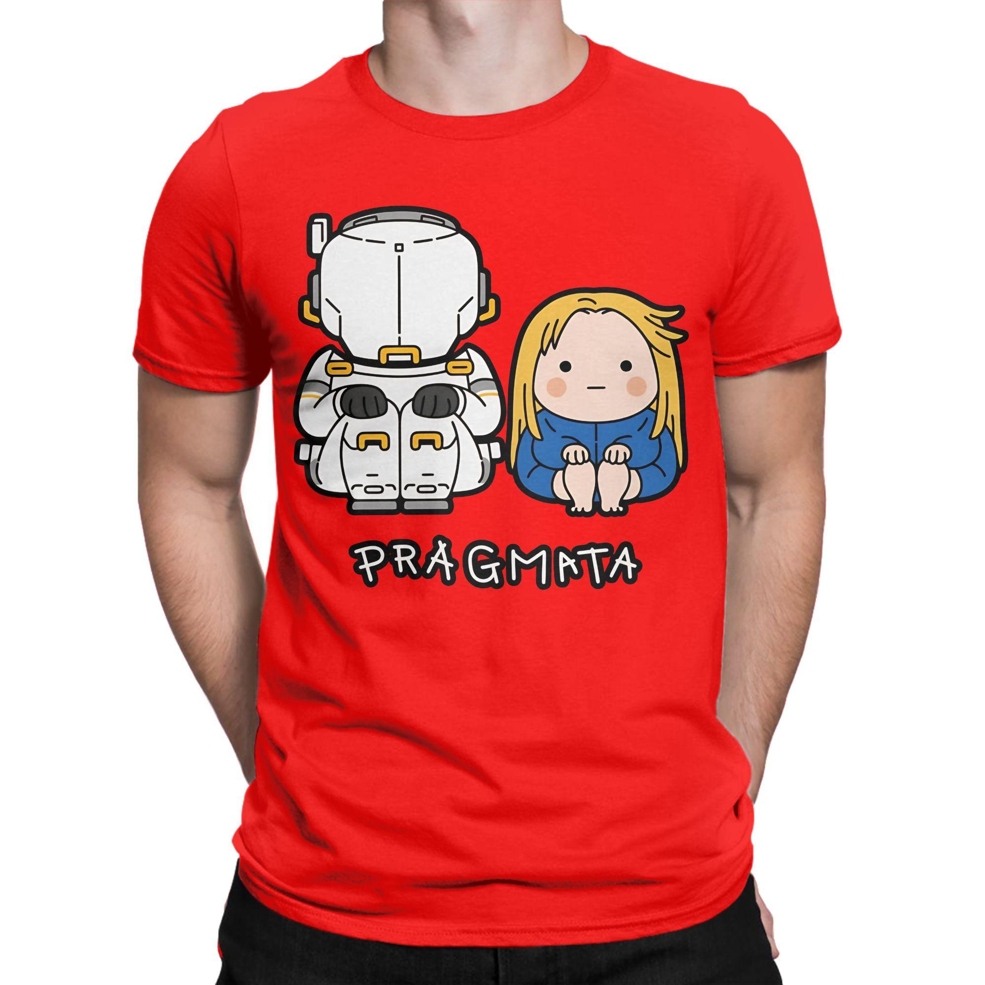 Pragmata Game Diana Hugh T Shirt For Unisex Women Cotton Tops Harajuku Crewneck Short Sleeve S