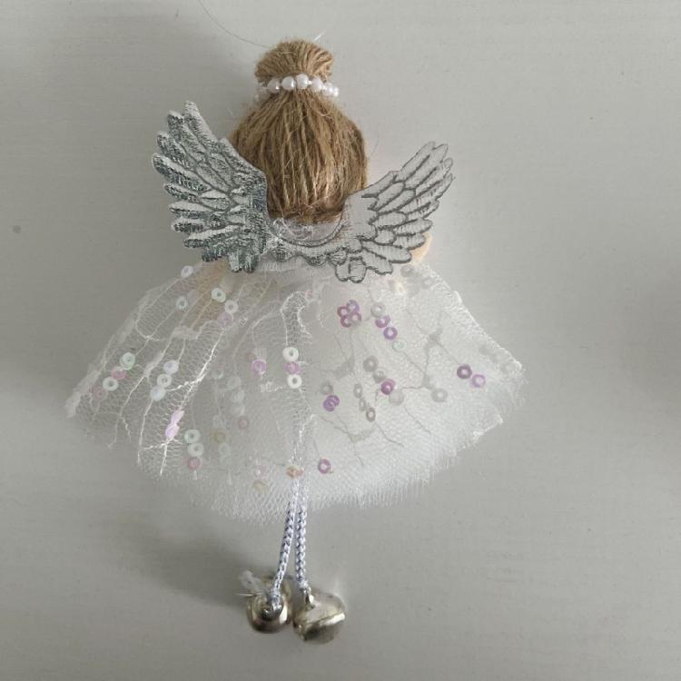 Reusable Textiles Angel Hanging Doll Ornamentation All Ages Safe Decors For Christmas Birthdays Special Event Decors