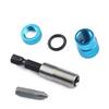 65mm Adjustable 1/4 Screwdriver Bit Holder, Carbon Steel Extension Bar, Quick Release