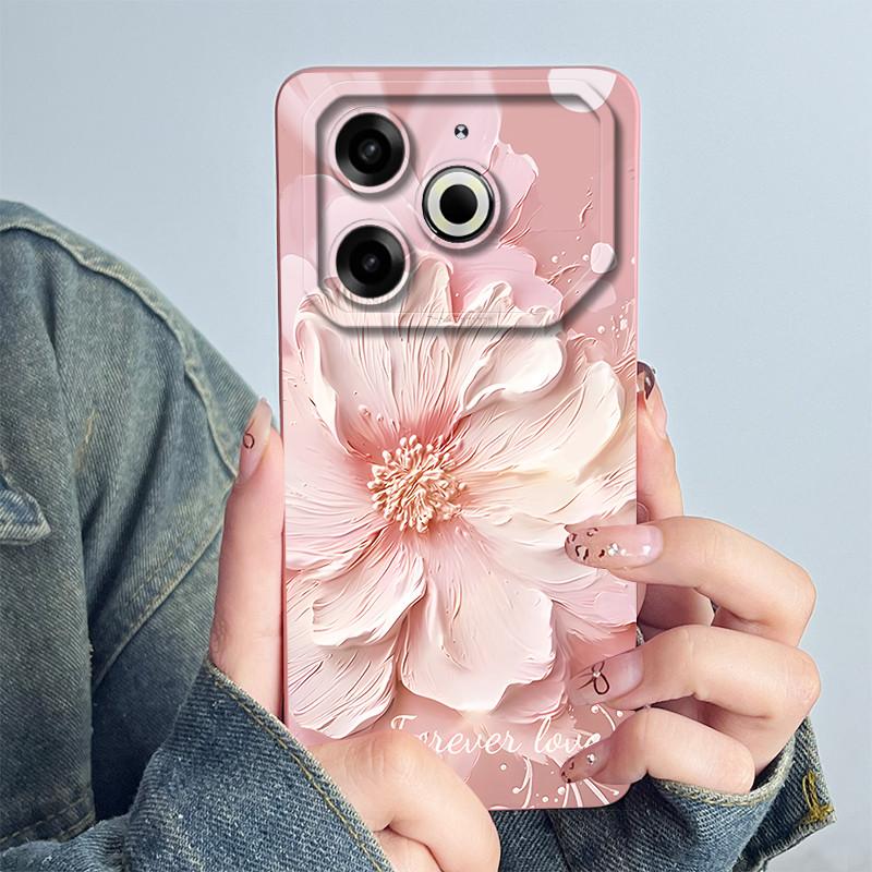 For Tecno Pova 6 Neo Phone Case Pova 6Neo Back Cover Silicone Cute Panda Flower Boys Girls Cartoon Shell Protective Coque Funda