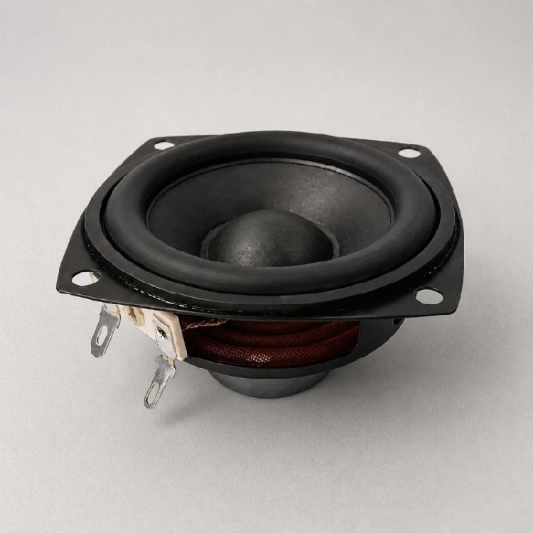 2.5inch Speaker Assembly Component with 80DB Sensitivity, Defined Power Specifications, and Attachment and Wiring Layout