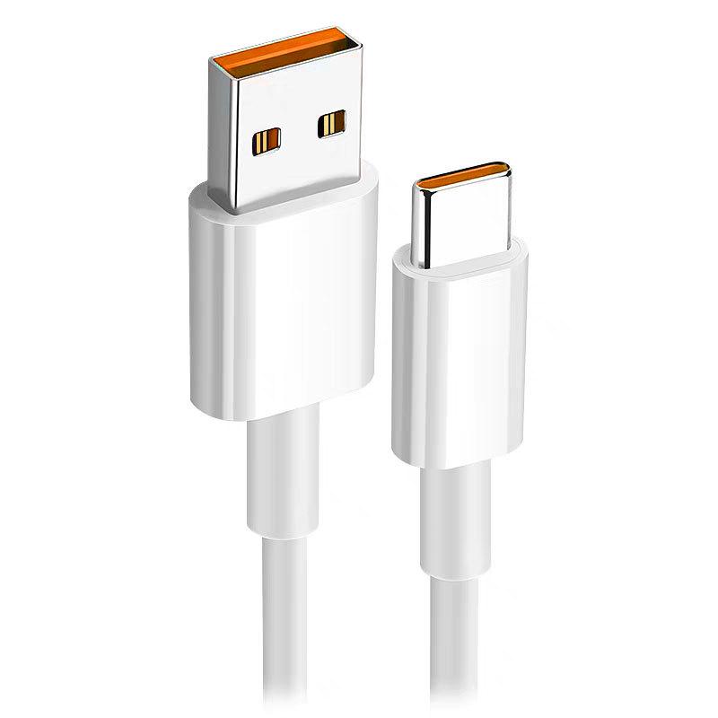 

66W Super Fast 6A Type-C Charging Cable for Huawei Mate40 1m