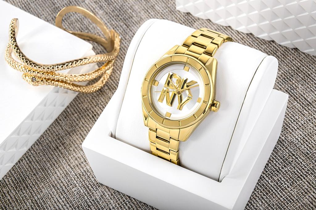 Women's Watch DKNY Chambers Midi Gold DK1L016M0065 + BOX