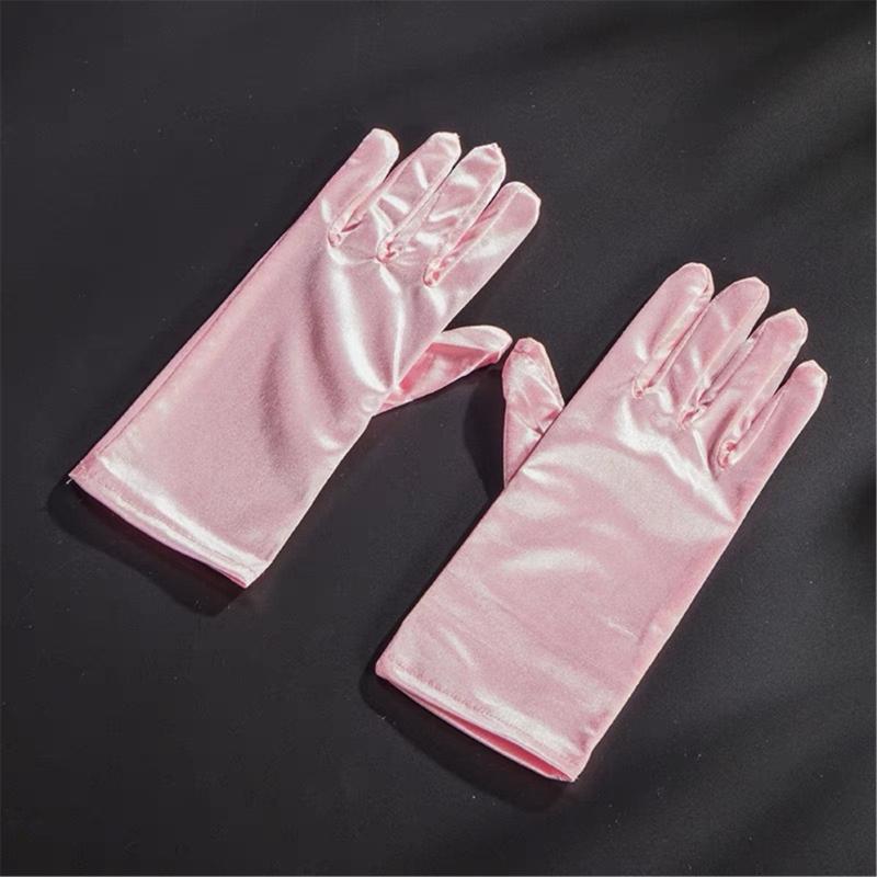 Kurze Handschuhe für formelle Veranstaltungen, Party-Kostümhandschuhe, elegante Zeremonienhandschuhe, Erwachsenen-Unisex-Bühnenauftritte, Handhandschuhe