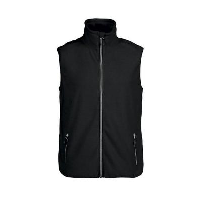 Printer RED Mens Sideflip Sleeveless Fleece Top