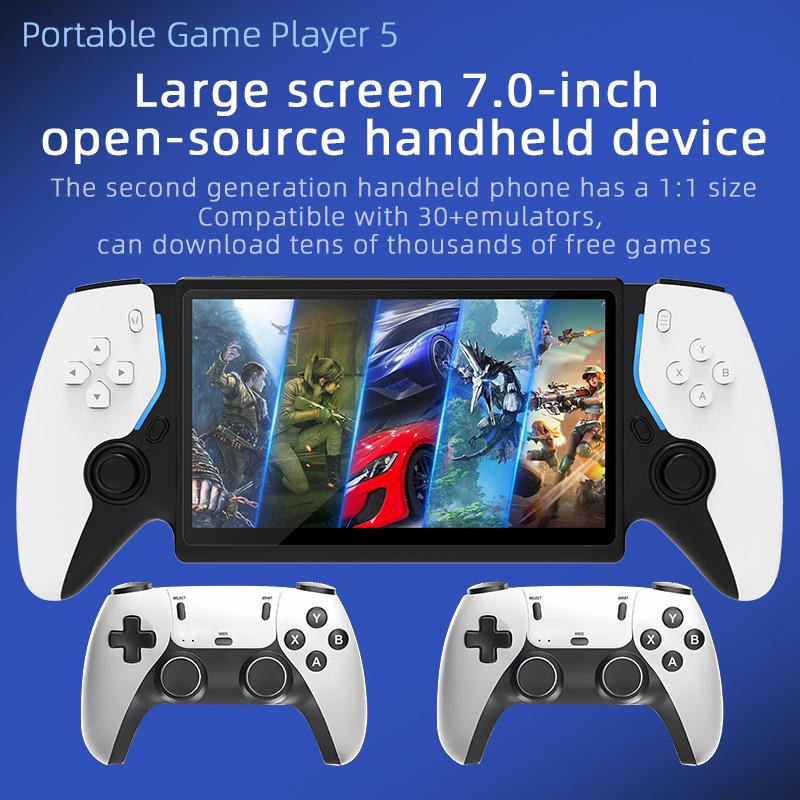 Cross-Border Open Source Handheld Game Console - PS5 HD Arcade, Two-Player GBA Support