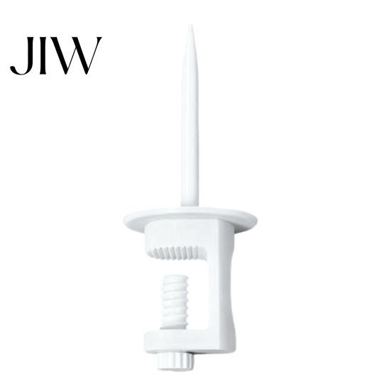 Desktop Yarn Dispenser Clip on Desk Holder, Adjustable Table Clamp Spindle for Knitting Stand, Anti-winding Crocheting Guide