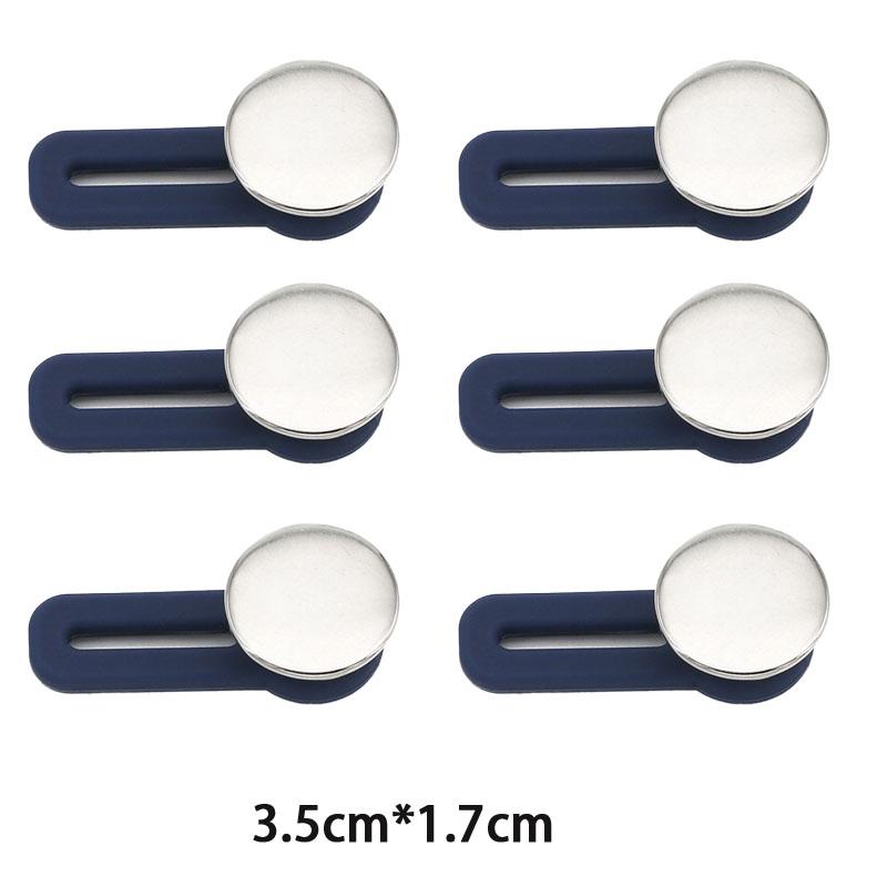 6PCS Jeans and Pants Button Waist Adjustment for DIY Pants Jeans Free Sewing Waist Extenders Buttons for Women and Men NK004