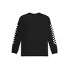 Vans Checkerboard Logo Casual Long Sleeve Crewneck Sweatshirt Men Sweatshirt Black VN0A54MQS6C