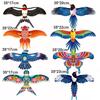 35cm Plastic Eagle Kite DIY Toy Flying Bird Kites New Large Eagle Kites  Garden Outdoor Sports