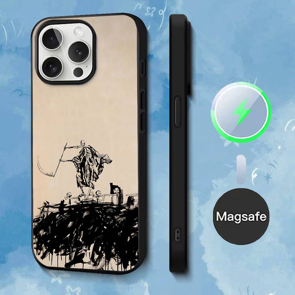 A-Avenged Sevenfold Phone Case For iPhone 17,16,15,14,13,12,11,Pro,Max,Plus,Mini,SE4,E Magnetic Magsafe Wireless Charging