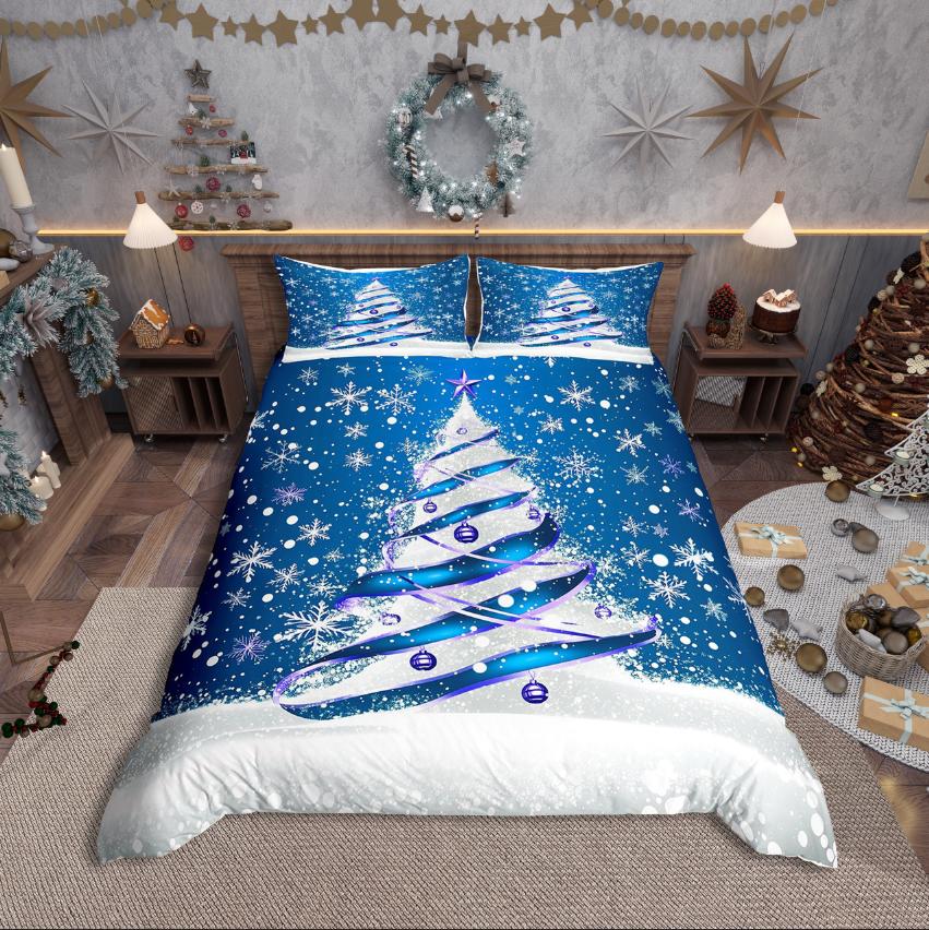 Comforter Homewish Merry Christmas Festival Xmas For Kids Bedding Sethappy New Year Decor
