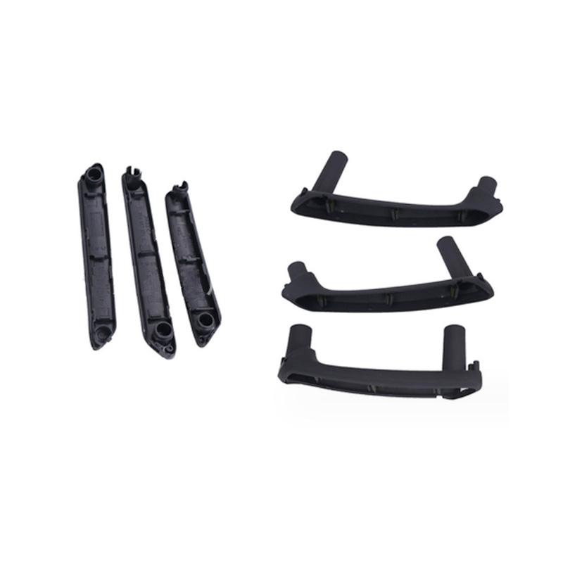 Replacement Lightweight Anti-scratch Inner Door Handle 3B0867172 3B0867180A 3B4867181A for VW-Passat B5 98-05 чёрный