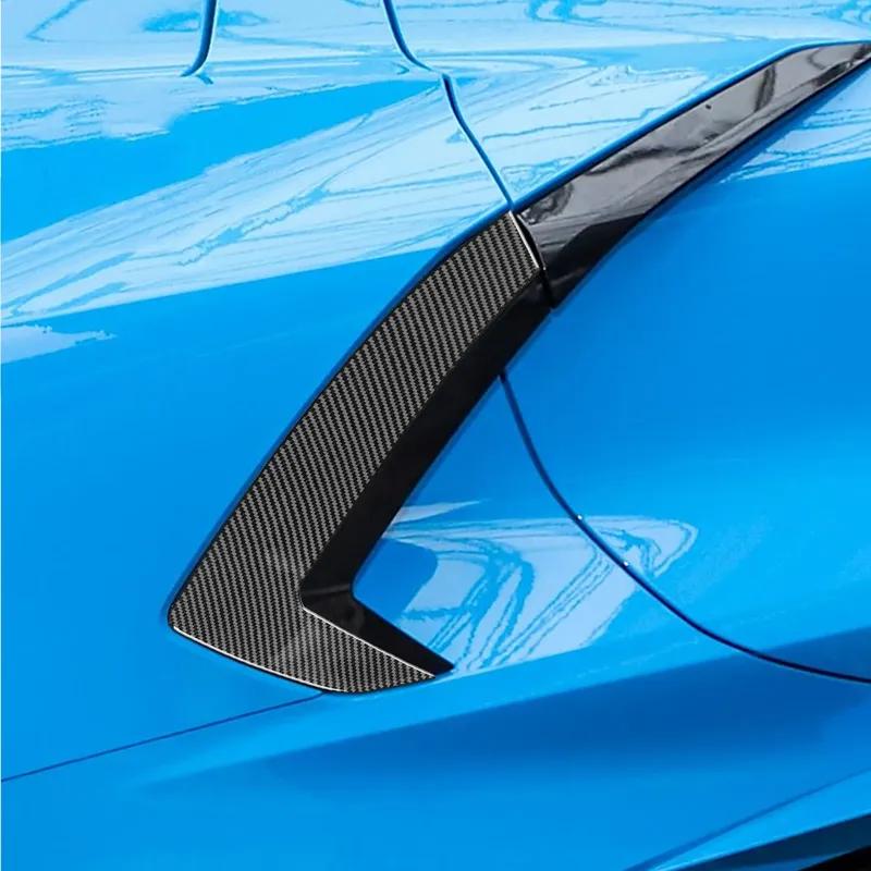 For Chevrolet Corvette C8 Z51 Z06 -2025 Carbon Fiber Body Air Intakes Car Accessories Exterior Cover Tuning Sticker Trim