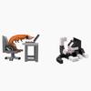 Creative Working Shrimp Model Building Blocks Set Puzzle Assembled Toys Desktop Ornaments Crayfish Moc Bricks Adult/Kids Gifts