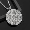 Viking Rune Animals Retro Wealth Wolf King Accessories Pendant Necklace