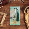 1PC Exquisite Floral Painting Metal Bookmark Hollow Bronzing Bookmark With Tassel Gifts For Book Lovers Writers Readers Students