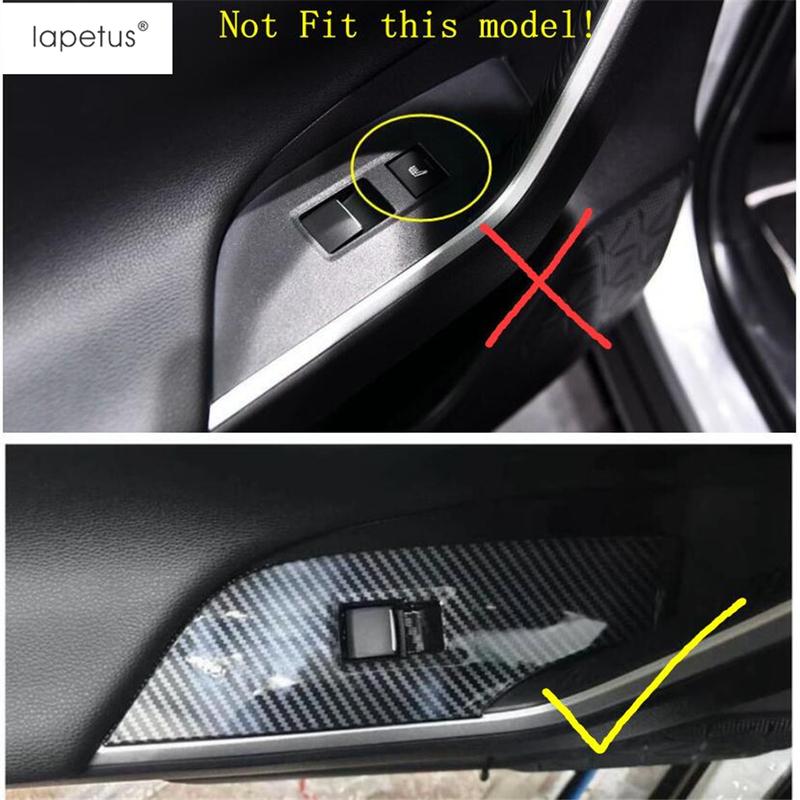 Car Inner Door Armrest Window Glass Lift Button Panel Decoration Cover Trim Accessories For TOYOTA RAV4 RAV 4 XA50  - 2024