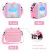 Laser Lunch Bags for Women Colorful Thermal Insulation Bento Picnic Bags Girl's Simple One Shoulder Bag Outdoor Backpack
