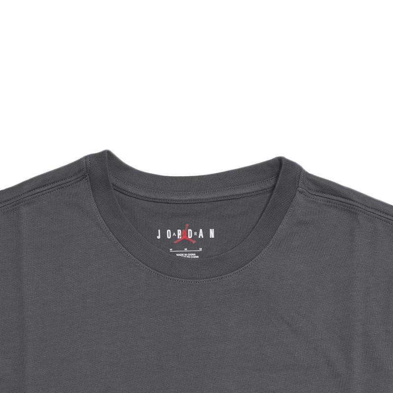 Jordan Paris Saint-Germain Breathable Crew Neck Short Sleeve Drop Shoulder T-Shirt Men Tops Black Grey DZ2941-068