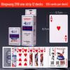 144 Decks of Genuine Binwang 2109/2110 Poker Cards - Thickened Red & Blue Combo for Adults