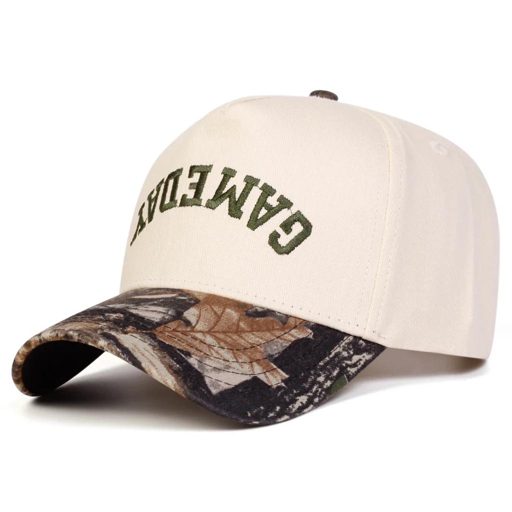 Women Game Day Letter Print Embroidery Baseball Caps Spring And Autumn Outdoor Use Adjustable Casual Hats Sunscreen Hat Sportss Cap For Men And