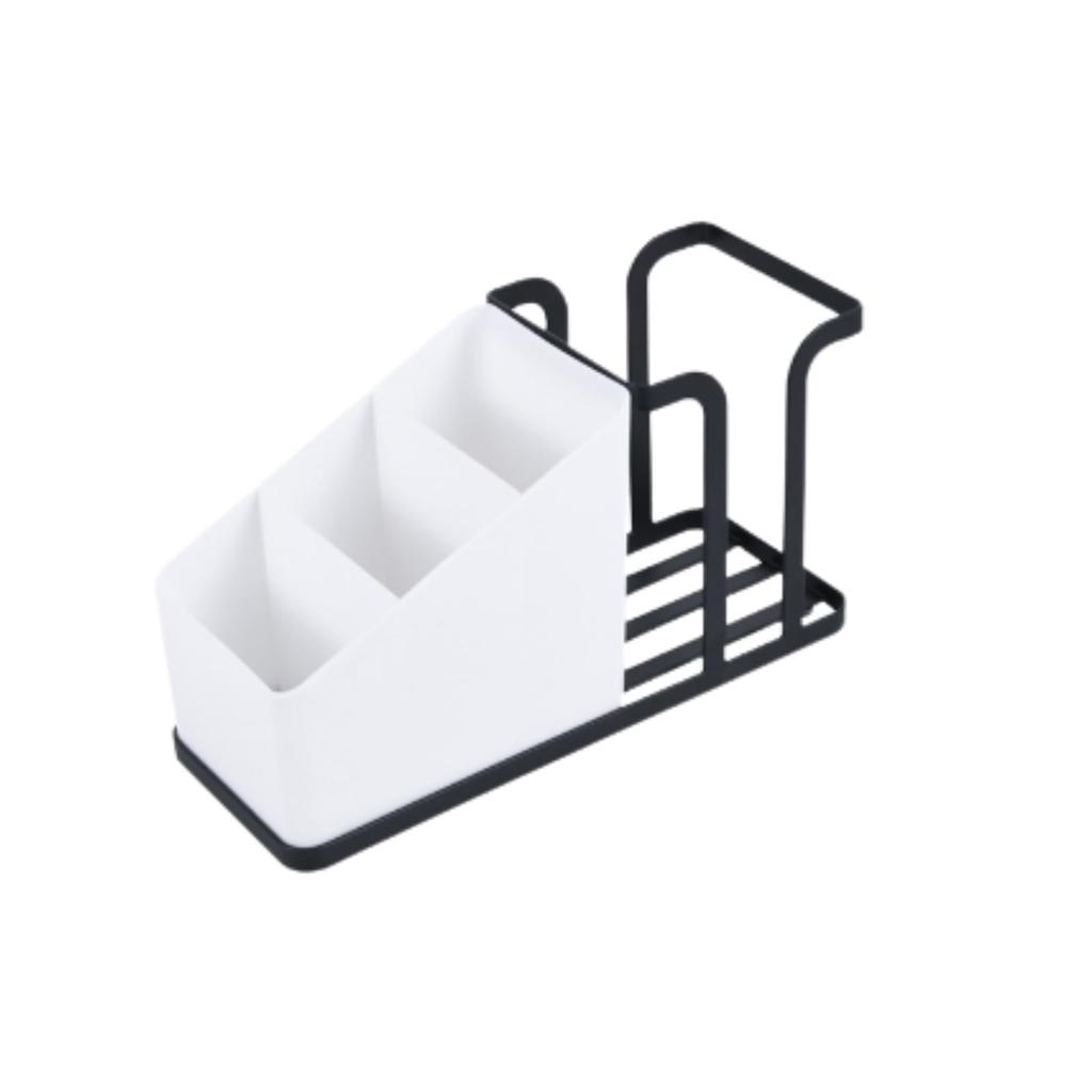 HaOhana Paper Cup HolderCup Dispenser, Mini Disposable Cup Stand, Storage for Stirring Cups, Sugar Sticks, and Coffee (Black)