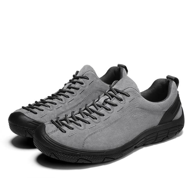 High Quality Mens Hiking Shoes Outdoor Low Ankle Hunting Trekking Sneakers Plus Size Suede Leather Men Tourism Travel Shoes