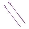 2Pcs Silicones Straw Cleaning Brush Set with Bendable Steel Safe