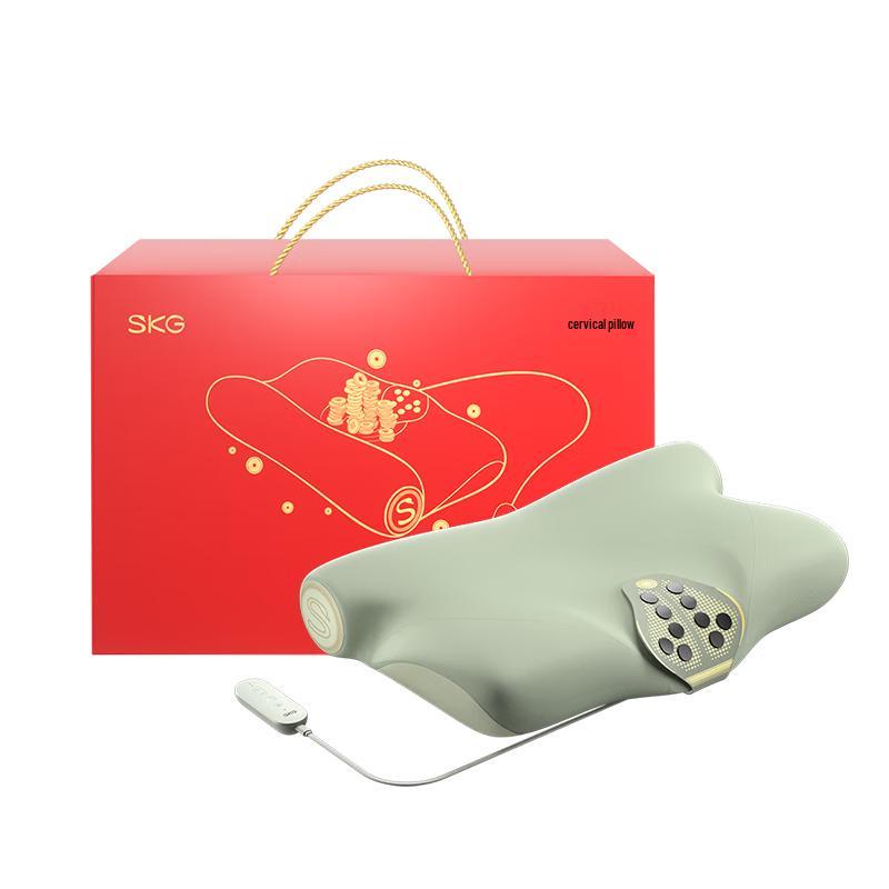 SKG P5 Neck Massager Pillow with Heat & Pulse Therapy