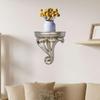 Creative Floating Shelf for Bathroom, Wall-Mounted Storage Holder And Organizer