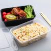 10Pcs Disposable Food Boxes With Lid Thickened Lunch Food Packing Box Take Out Food Containers Kitchen Fridge Food Storage Boxes