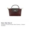Longchamp Le Pliage Nylon Handbag Women's Mocha 34175919002