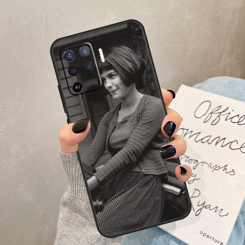 Amelie Movie Poster Case For Oppo A57 A17 A77 A18 A38 A58 A78 A98 A74 A54 A94 A80 A60 A40 A96 A76 A16 A15 A5 Pro