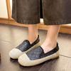 Xiaoxiangfeng fisherman shoes female lazy one-pedal flat-soled Doudou shoes spring and autumn new single shoes loafer shoes female