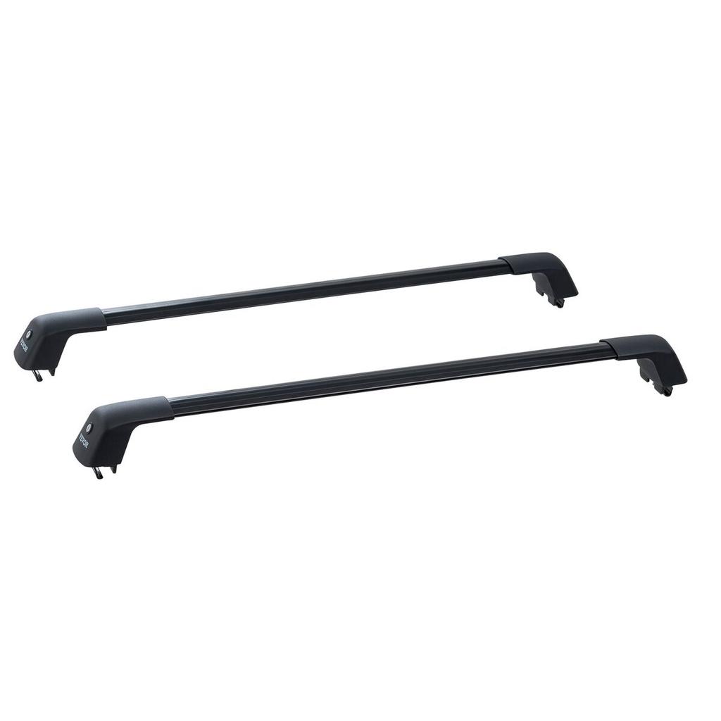 Universal Roof Rack Crossbar Max 47.6" Fits Grooved Side Rails without Gap