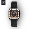 Fashion GUOU Brand Watch Rectangula Quartz Ladies Women's Watches Leather Upscale Large Dial Top Luxury Women relogio feminino