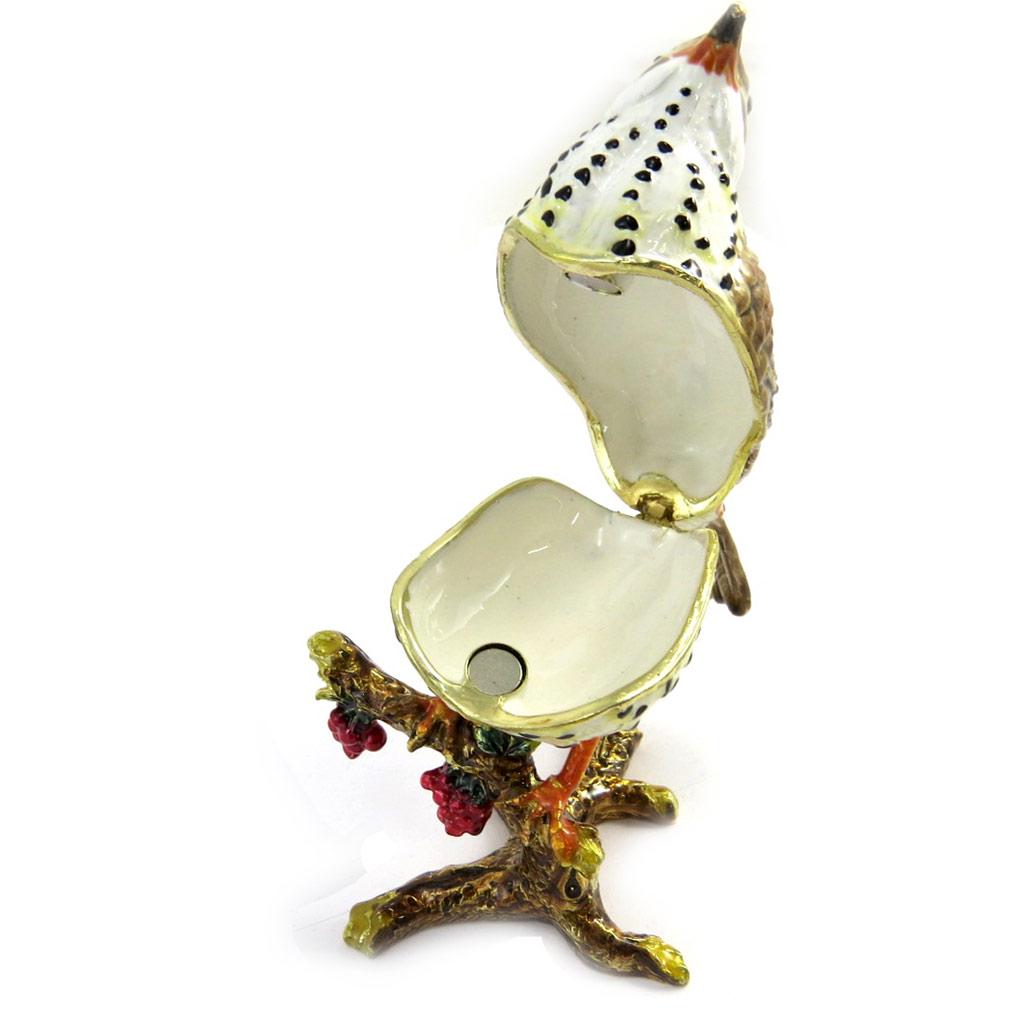 Les Trésors De Lily [M3113] - Brown 'Thrush' Jewelry Box