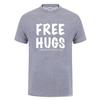 Free Hugs Printing T Shirt for Men Male Summer Tops Tee O Neck Short Sleeve Fashion Cotton T-Shirt Tshirt Man Brand Clothing