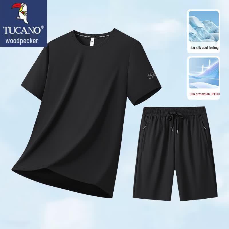 

Tucano Men s Summer Ice Silk Sportswear Set L
