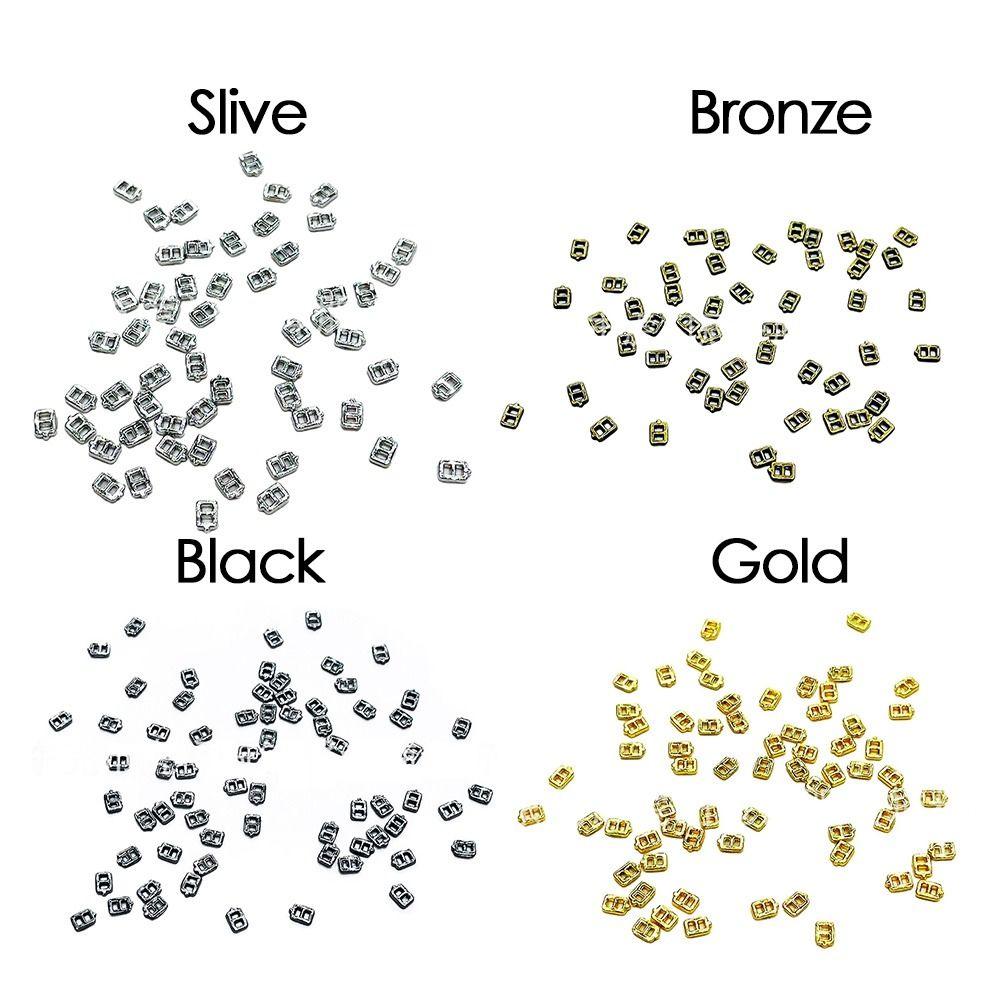 1.5mm 4 Colors Stuffed Toys Belt Buttons Doll Bags Accessories Diy Dolls Buckles Tri-glide Buckle