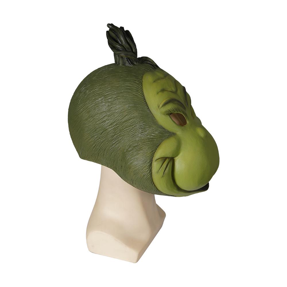 Grinch Christmas Costume Set: Green Furry Monster Outfit for Halloween and Events
