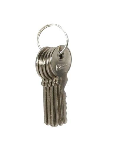 Lock Cylinder 30/40Mm 70Mm Brass 5 Keys - G-700-0102