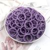 51 Colors Basic Elastic Hair Band for Girls 20/30/50PCS 4cm Simple Solid Color Headband Women Hair Accessories Scrunchies Holder