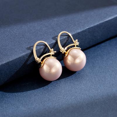 Pearl Bead Earrings Women's 2021 New Trendy Temperament Atmospheric Earrings