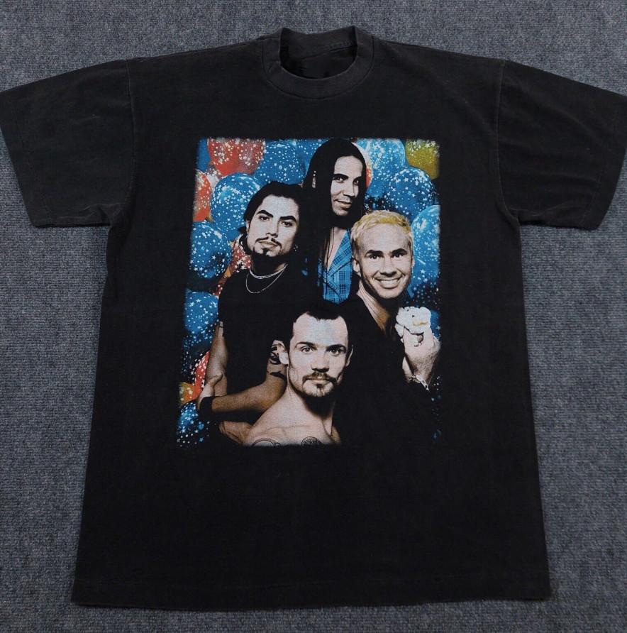 Red Hot Chili Peppers Shirt Large Single Sided A180 Unisex T-Shirt L